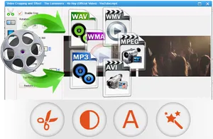 Video Editing Software Interface PNG image