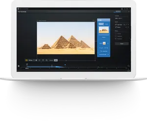 Video Editing Software Pyramids Project PNG image