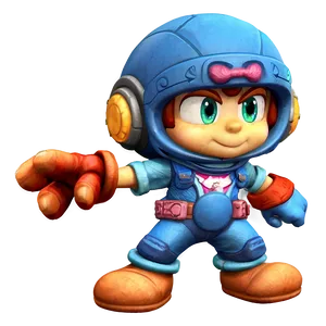 Video Game Inspired Cartoon Character PNG 80 PNG