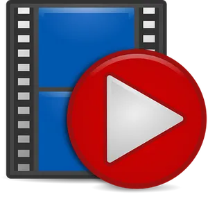 Video Play Button Icon PNG image