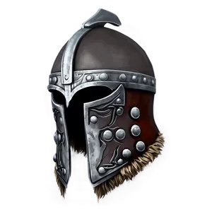 Viking Helmet Design PNG 06132024