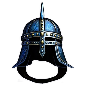 Viking Helmet Silhouette PNG 56