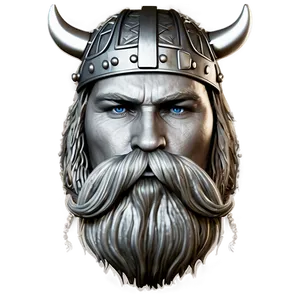 Viking Warrior Mustache PNG 46