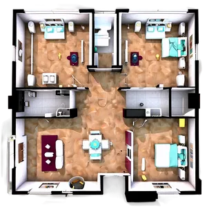 Villa Floor Plan PNG Dvb34 PNG