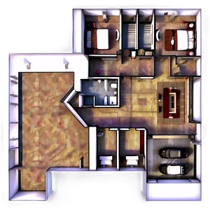 Villa Floor Plan PNG Xsq