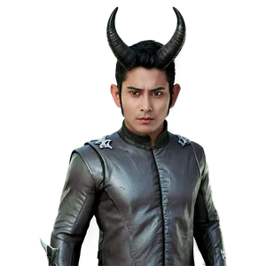 Villain With Horns PNG 6
