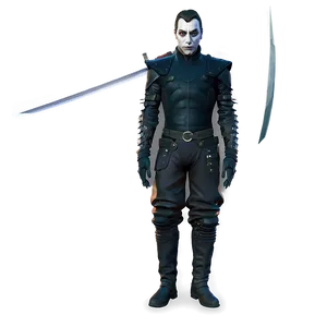Villain With Sword PNG Eqe