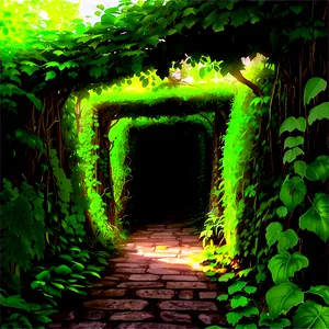 Vine Infested Pathway Png 98 PNG image
