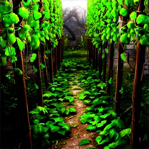 Vine Infested Pathway Png Alo PNG image