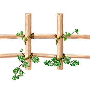 Vine Intertwined Fence Png Nxp62 PNG image