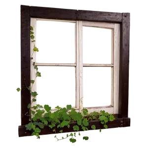 Vine Overgrown Window Png Ajs91 PNG image