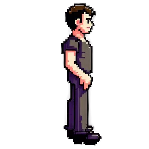 Vintage 16 Bit Pixel Art PNG 06252024