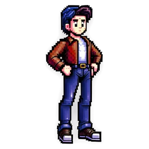 Vintage 16 Bit Pixel Art PNG Nhu PNG