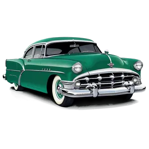 Vintage 1950s Automobile Ads PNG Bva27