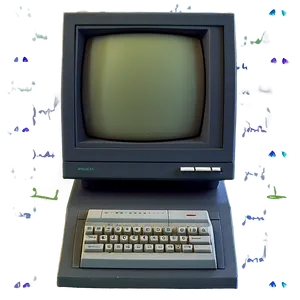 Vintage 90s Computer PNG Ovp7 PNG