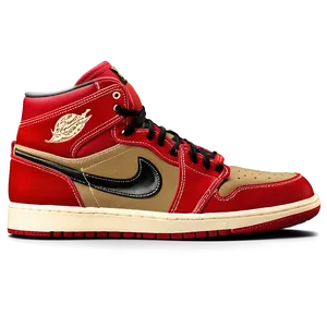 Vintage Air Jordan 1 Model PNG 3