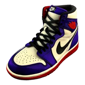 Vintage Air Jordan 1 Model PNG Uyw