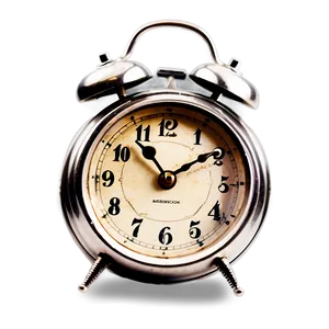 Vintage Alarm Clock Png 86 PNG image