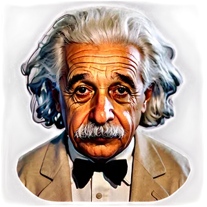 Vintage Albert Einstein Photo Png 06122024 PNG image