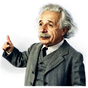 Vintage Albert Einstein Photo PNG Fsd PNG