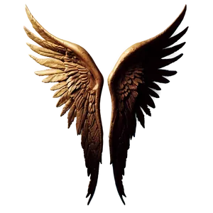 Vintage Angel Wings Graphic PNG Bcd