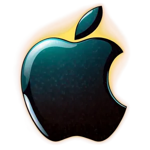 Vintage Apple Logo Illustration Png 05232024 PNG image