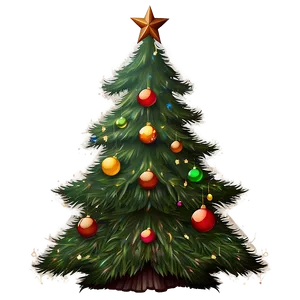 Vintage Arbol De Navidad Style PNG Vcg