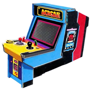 Vintage Arcade Console Png 80 PNG image