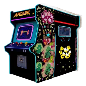 Vintage Arcade Machines Png Bhk51 PNG image