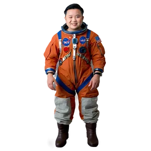 Vintage Astronaut Suit PNG Ibo