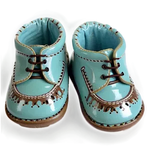Vintage Baby Shoes PNG Oma