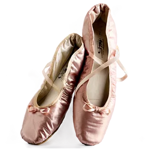 Vintage Ballet Shoes Png Mkt PNG image