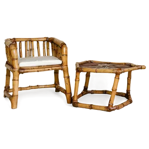 Vintage Bamboo Furniture PNG 05232024 PNG