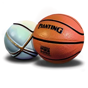 Vintage Basketball PNG Ivd