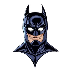 Vintage Batman Mask Drawing Png Syc49 PNG image