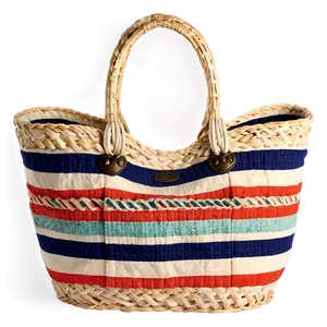 Vintage Beach Bag PNG 95