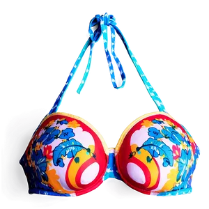 Vintage Bikini Top PNG Jki29