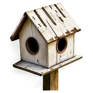 Vintage Birdhouse PNG 06292024