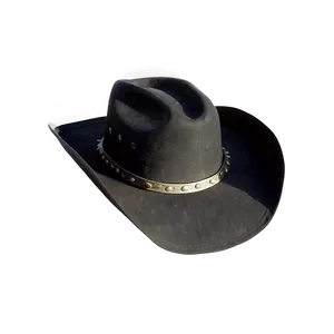 Vintage Black Cowboy Hat Png 06212024 PNG image