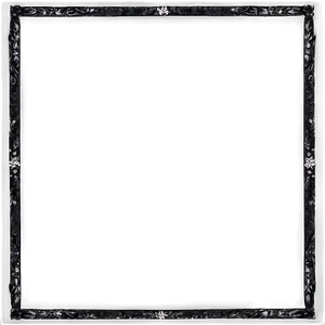 Vintage Black Frame Png 79 PNG image
