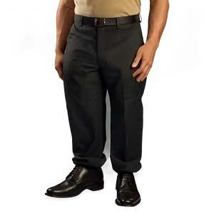 Vintage Black Pants PNG Fac25 PNG