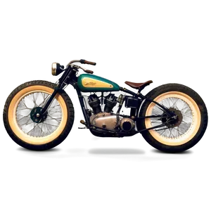 Vintage Bobber Style Png 06252024 PNG image