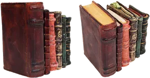 Vintage_ Book_ Collection_ P N G PNG