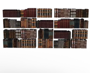 Vintage Book Collectionon Shelves