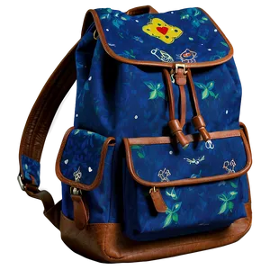 Vintage Bookbag Png 80 PNG image