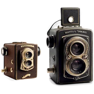 Vintage Box Camera PNG Xhf42 PNG