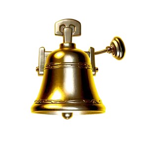 Vintage Brass Bell Png 64 PNG image