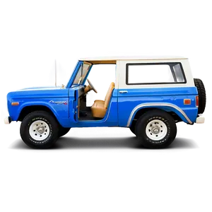 Vintage Bronco PNG Qdh
