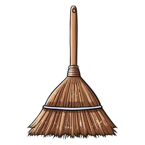 Vintage Broom PNG 82