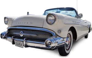 Vintage Buick Convertible Front View PNG image